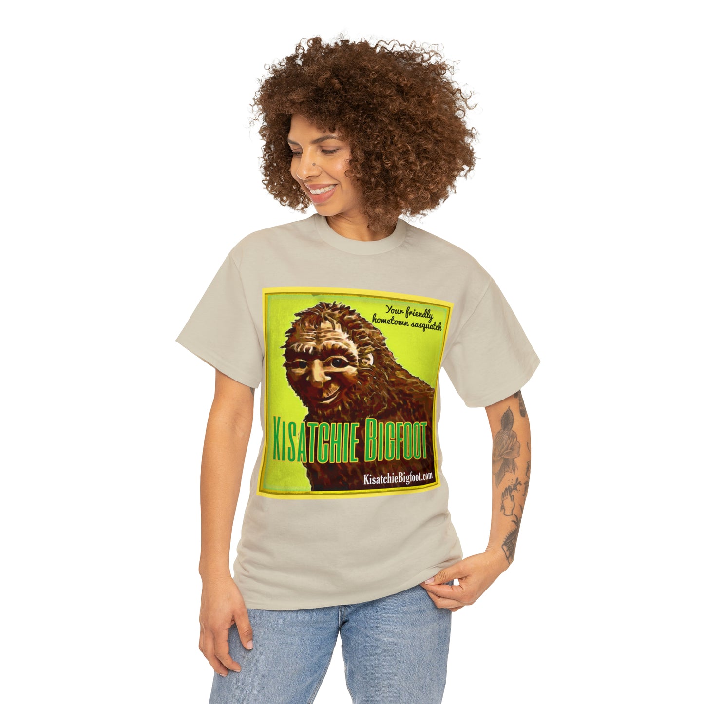 Kisatchie Bigfoot Unisex Heavy Cotton Tee