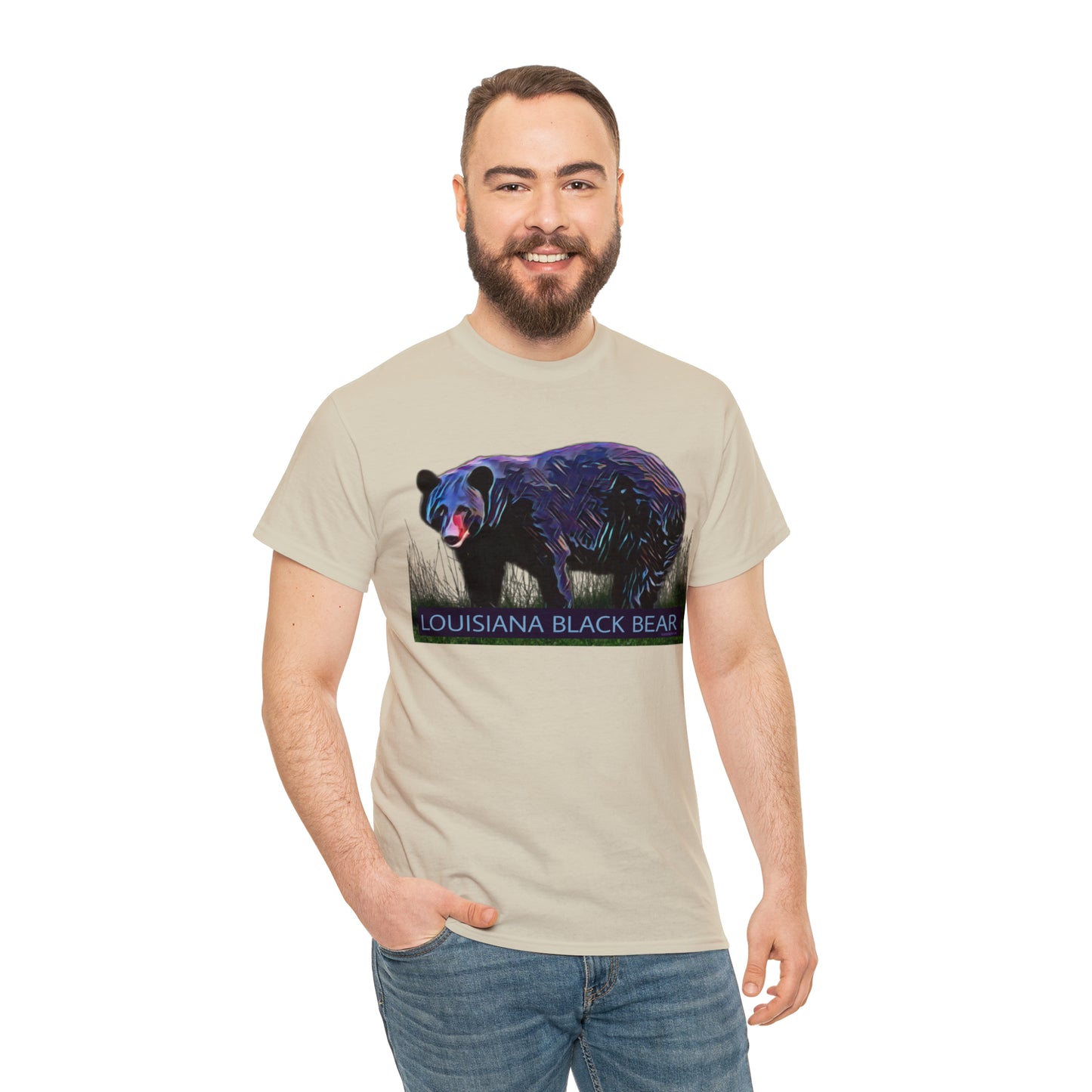 Louisiana Black Bear Unisex Heavy Cotton Tee