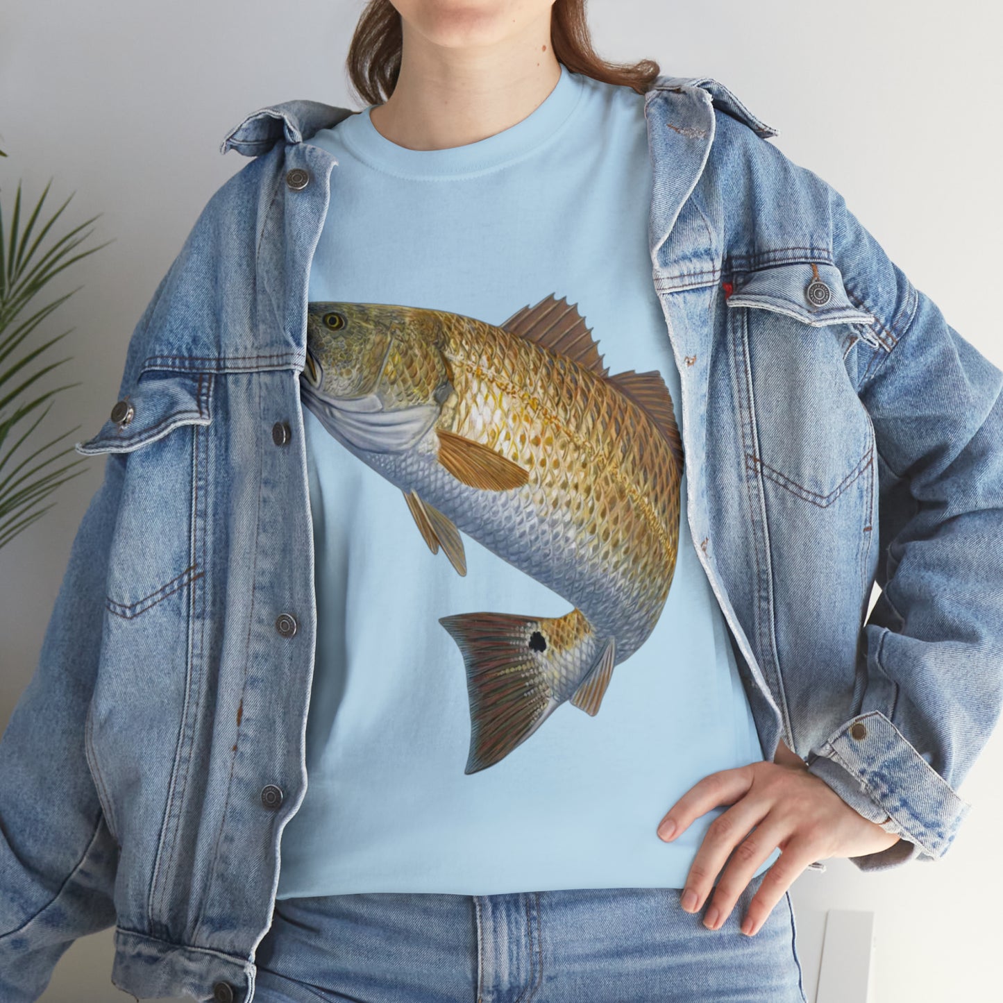 Redfish Unisex Heavy Cotton Tee