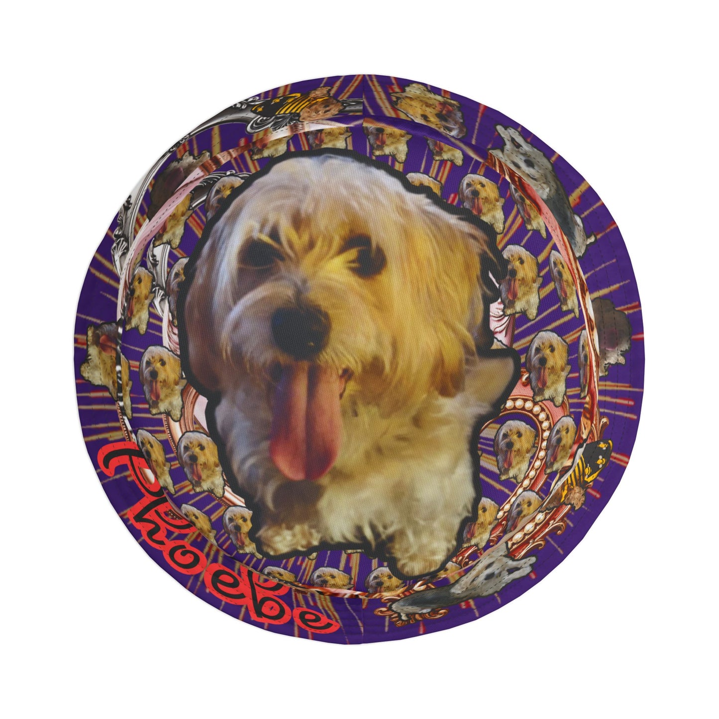 Phoebe Love Bucket Hat Purple