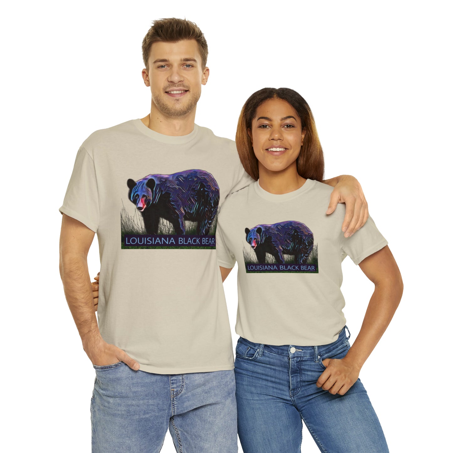 Louisiana Black Bear Unisex Heavy Cotton Tee