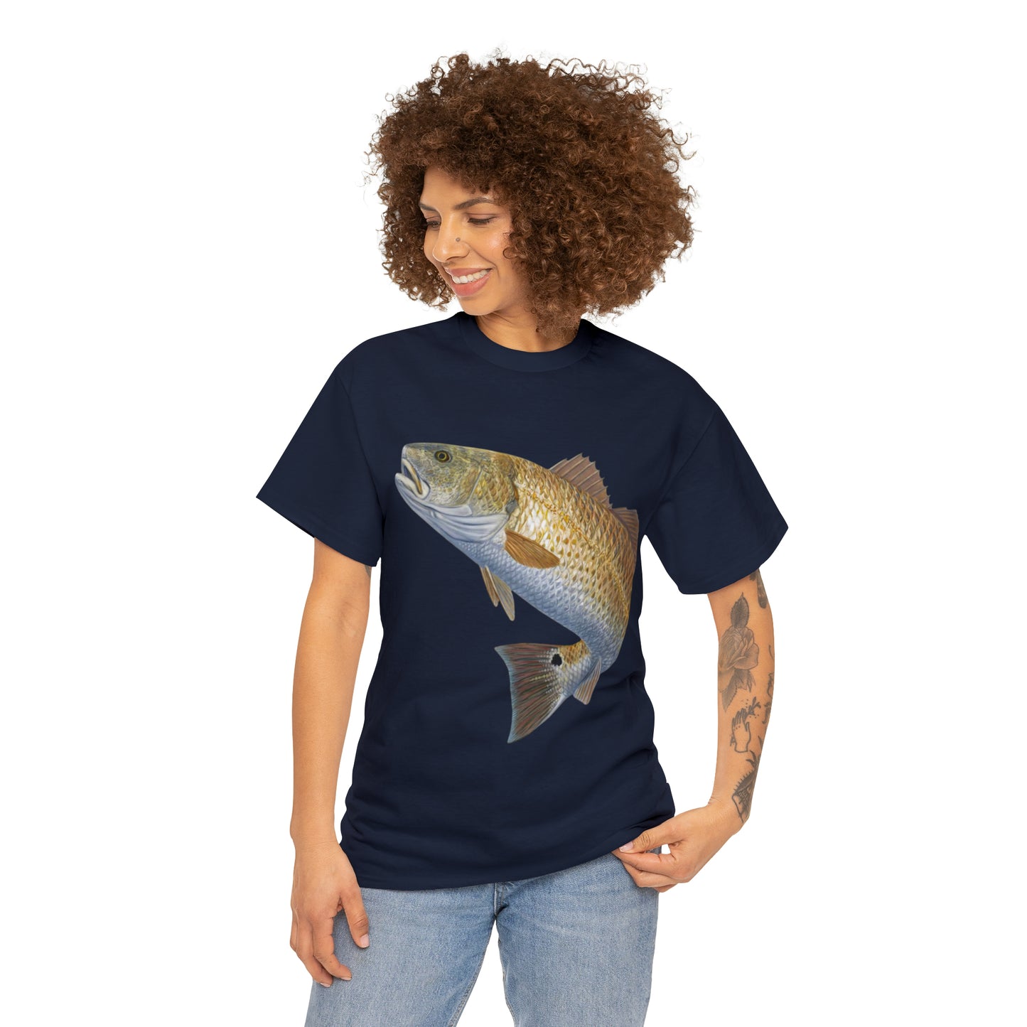 Redfish Unisex Heavy Cotton Tee