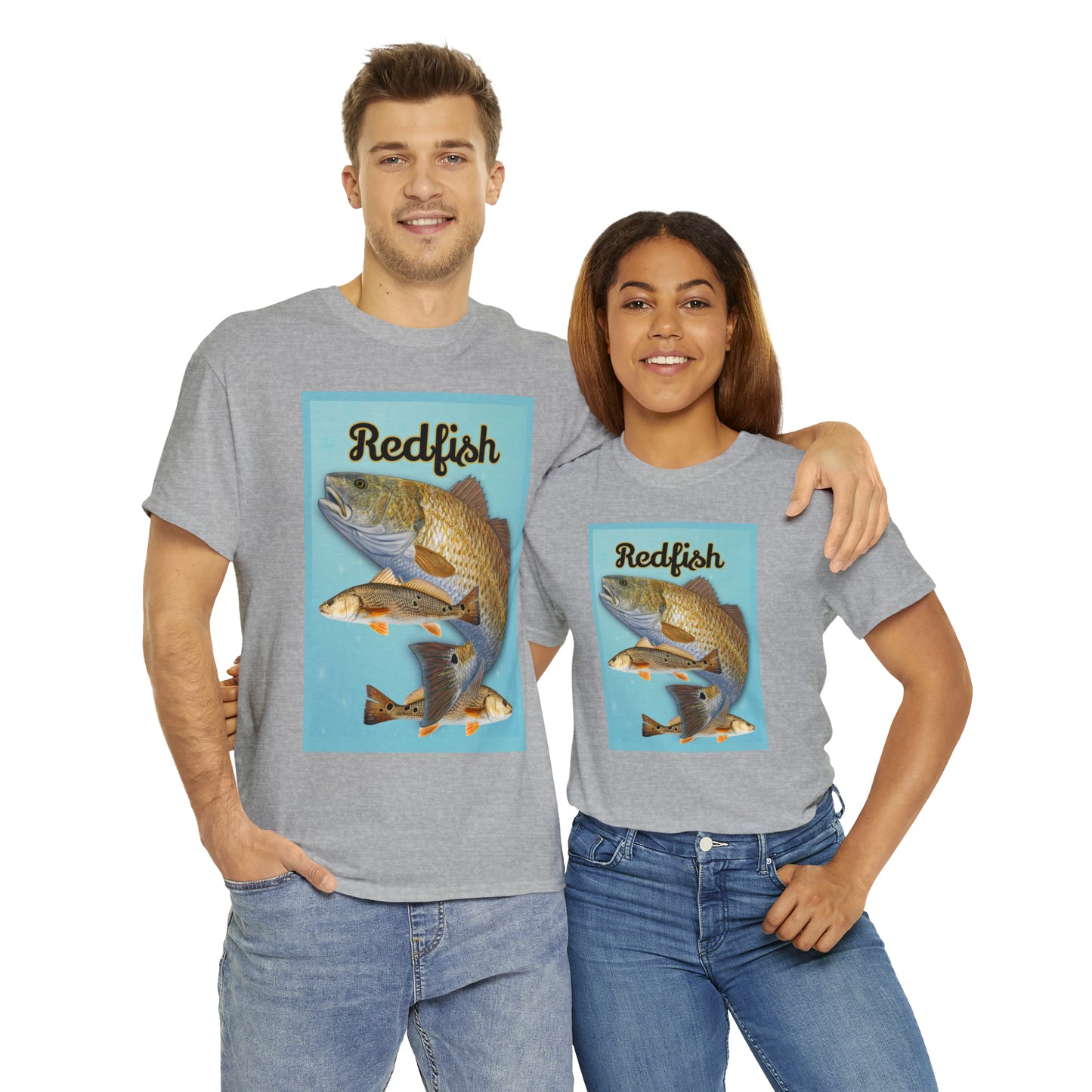 Redfish Unisex Heavy Cotton Tee