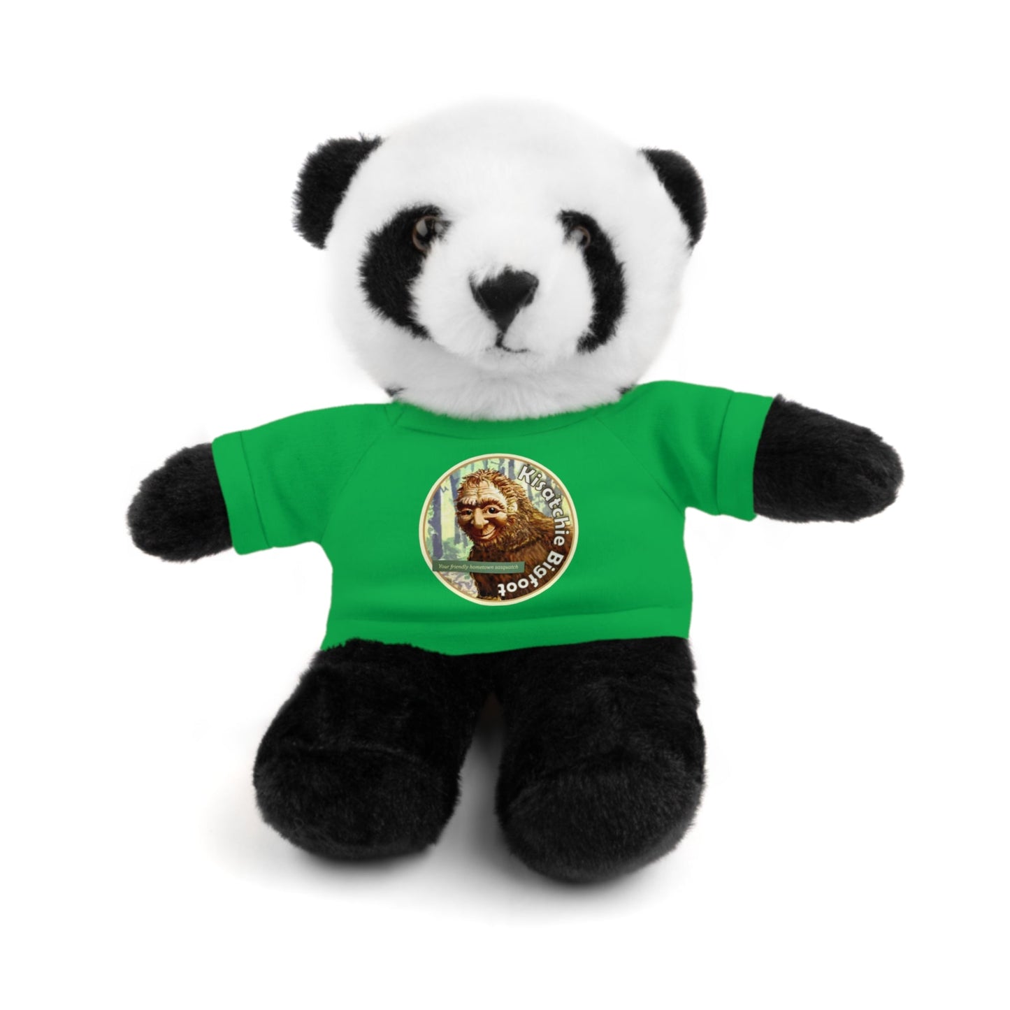 Stuffed Panda with Kisatchie Bigfoot Tee