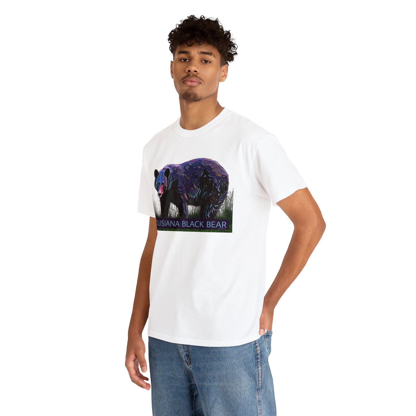 Louisiana Black Bear Unisex Heavy Cotton Tee