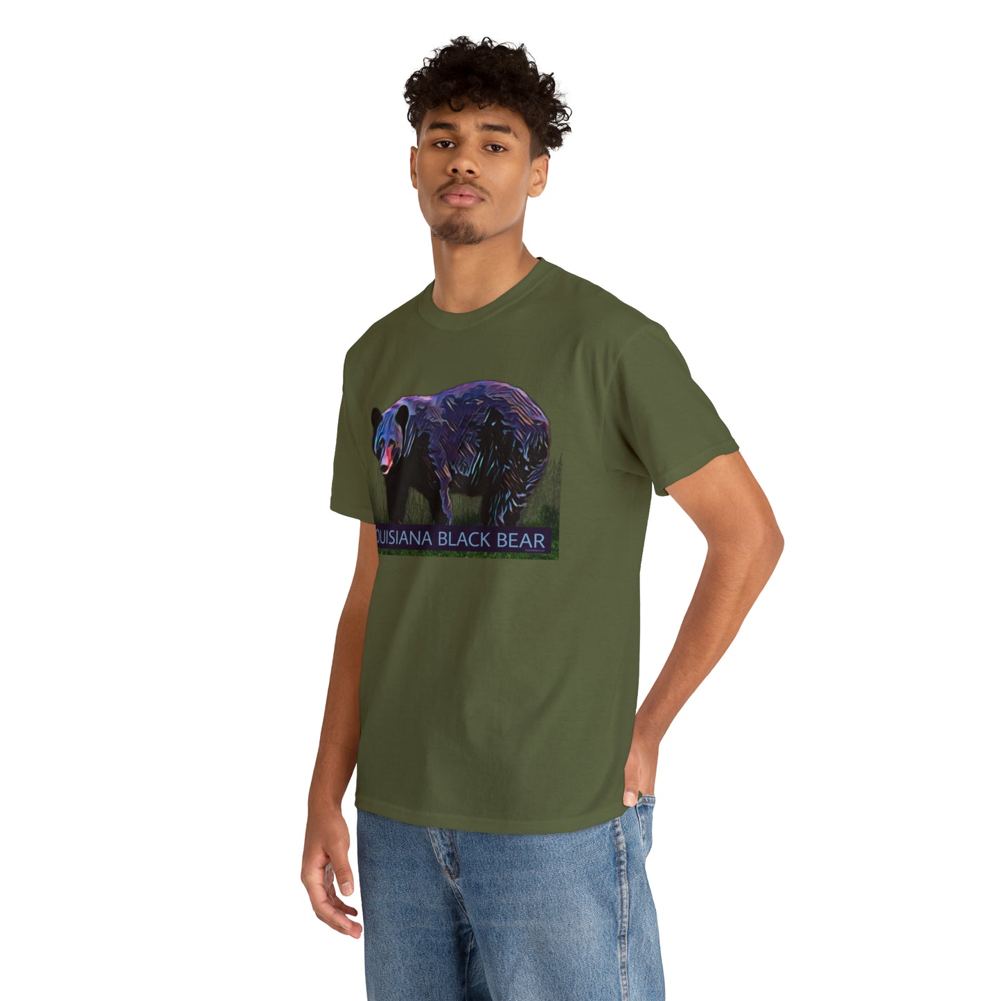 Louisiana Black Bear Unisex Heavy Cotton Tee