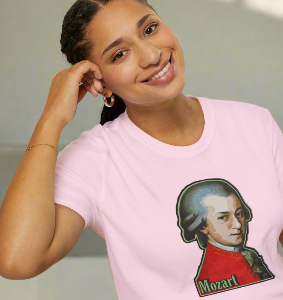 Mozart Unisex Softstyle T-Shirt - Perfect for Music Lovers