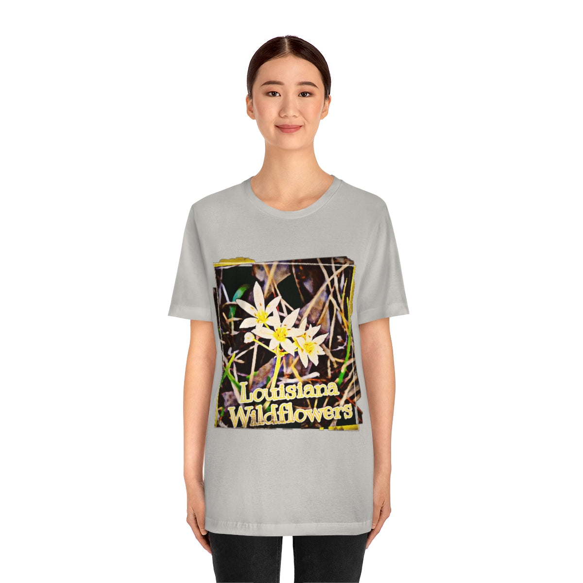 Louisiana Wildflowers Jersey Tee