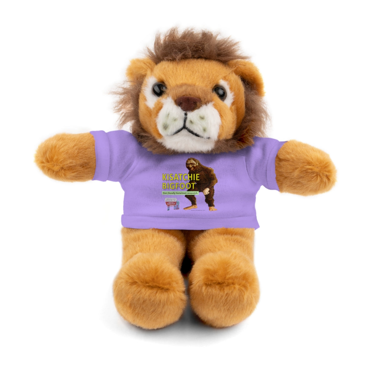 Stuffed Animals with Kisatchie Bigfoot Tee