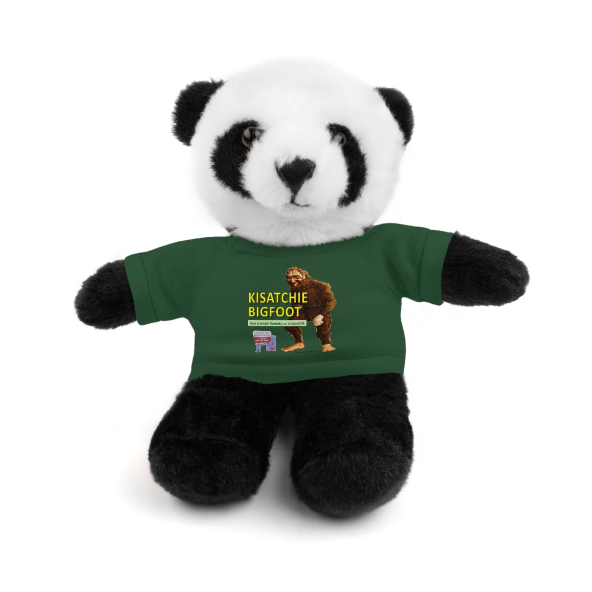 Stuffed Animals with Kisatchie Bigfoot Tee