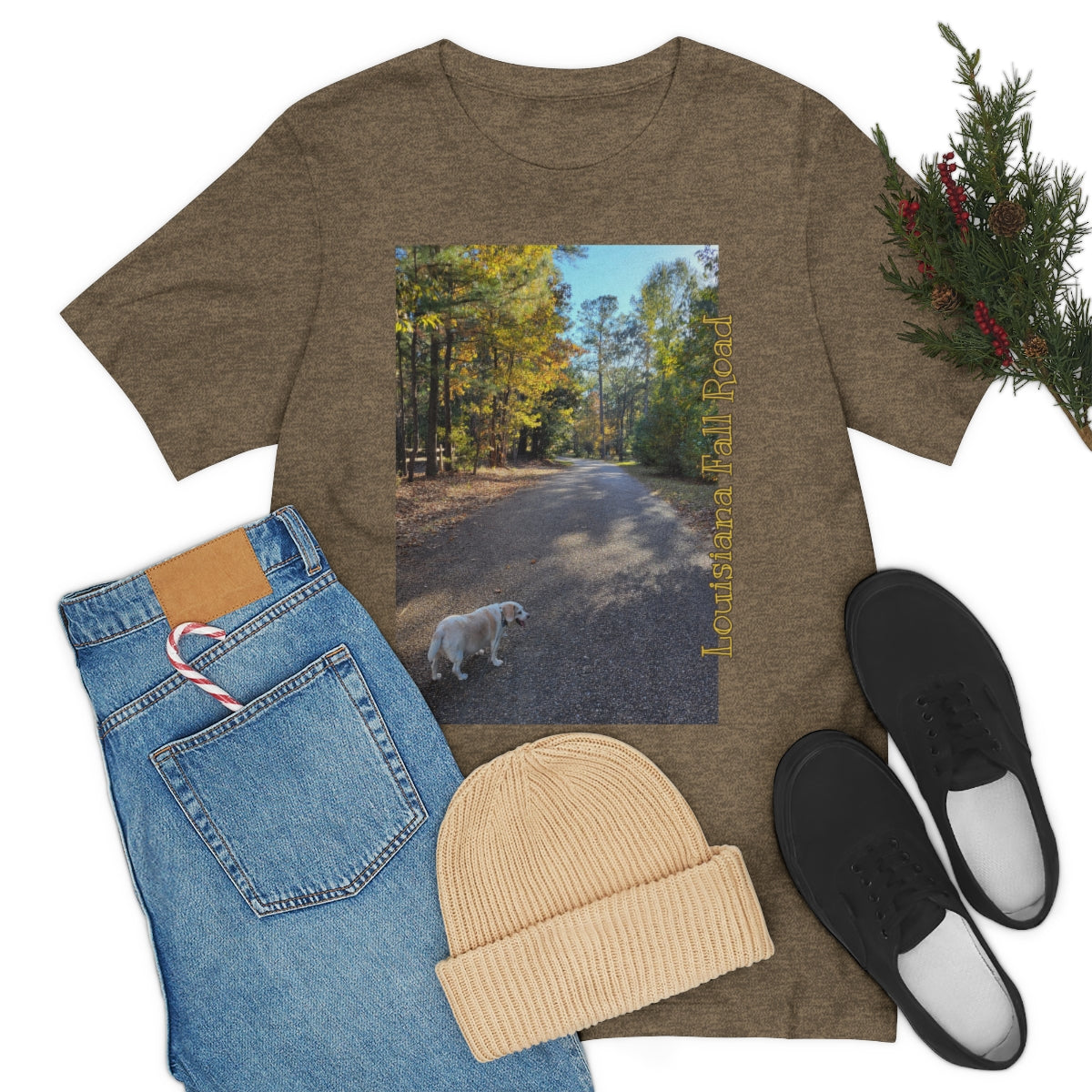 Louisiana Fall Road Jersey Tee