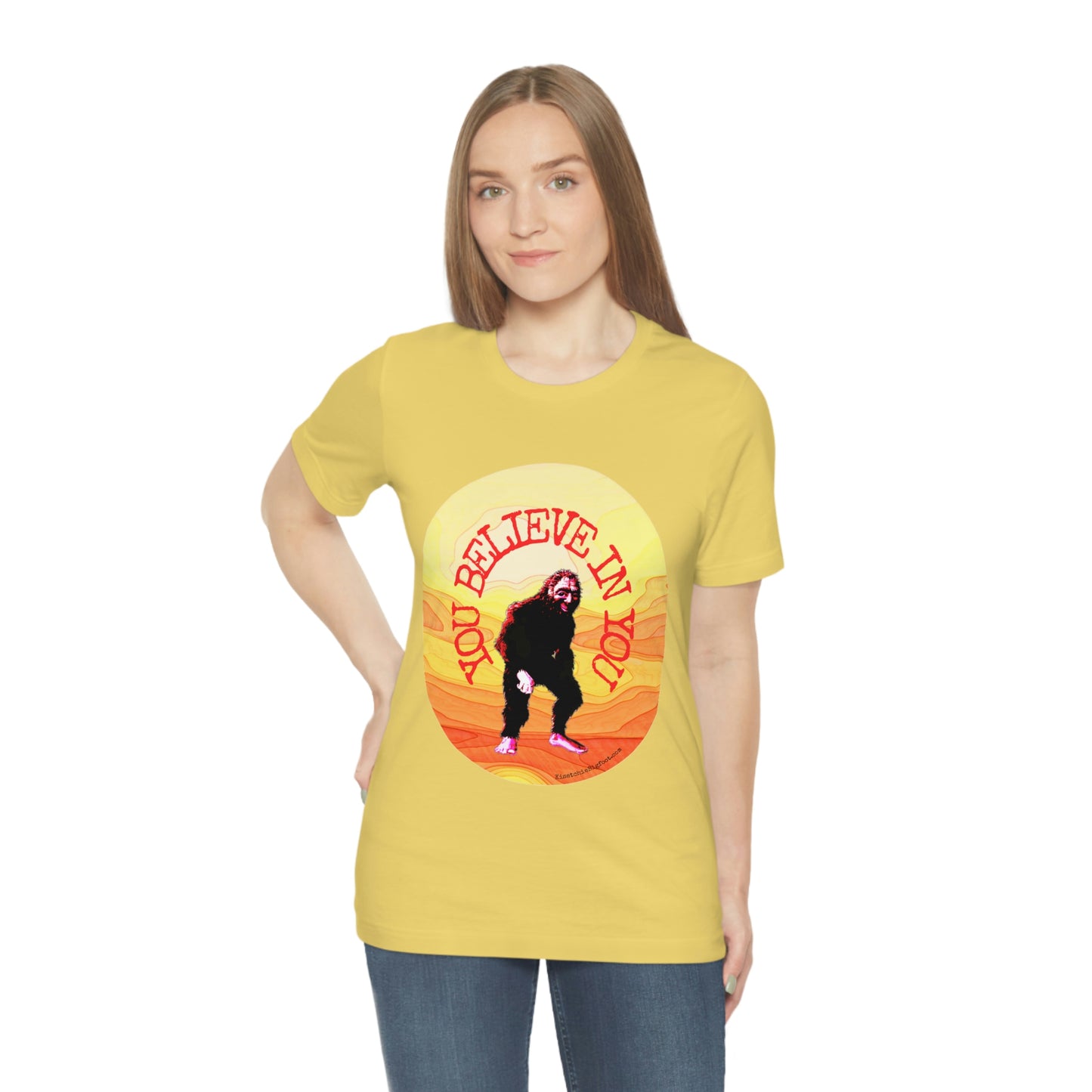 Bigfoot's Believe in You Unisex Jersey Tee