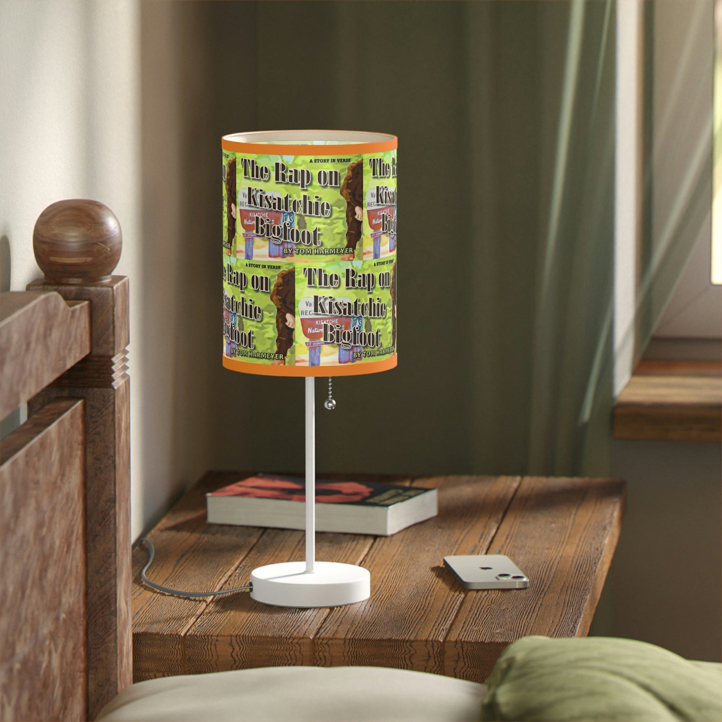 The Rap on Kisatchie Bigfoot Lamp on a Stand