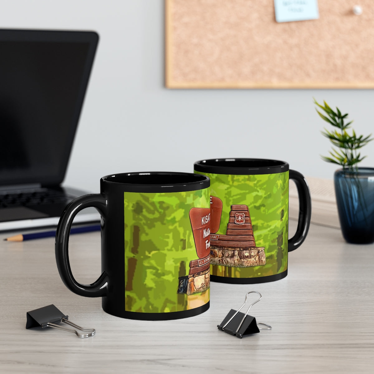 Black Kisatchie National Forest Mug