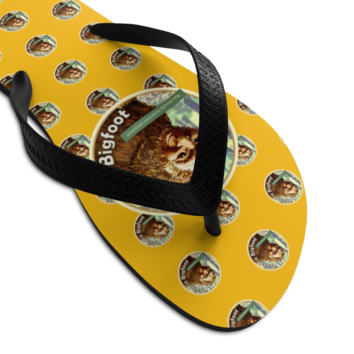 Rubber Sole Kisatchie Bigfoot Flip-Flops