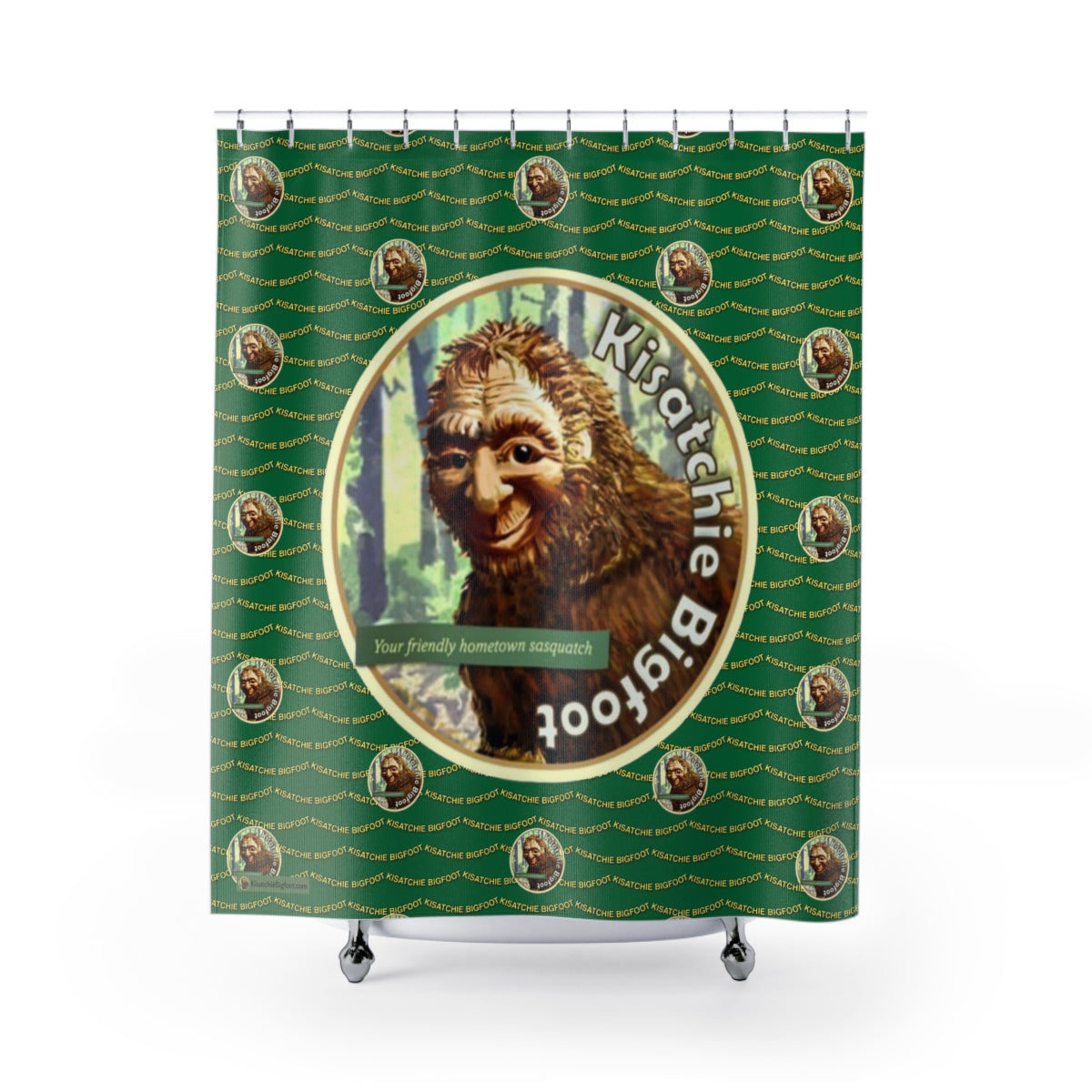 Kisatchie Bigfoot Shower Curtains