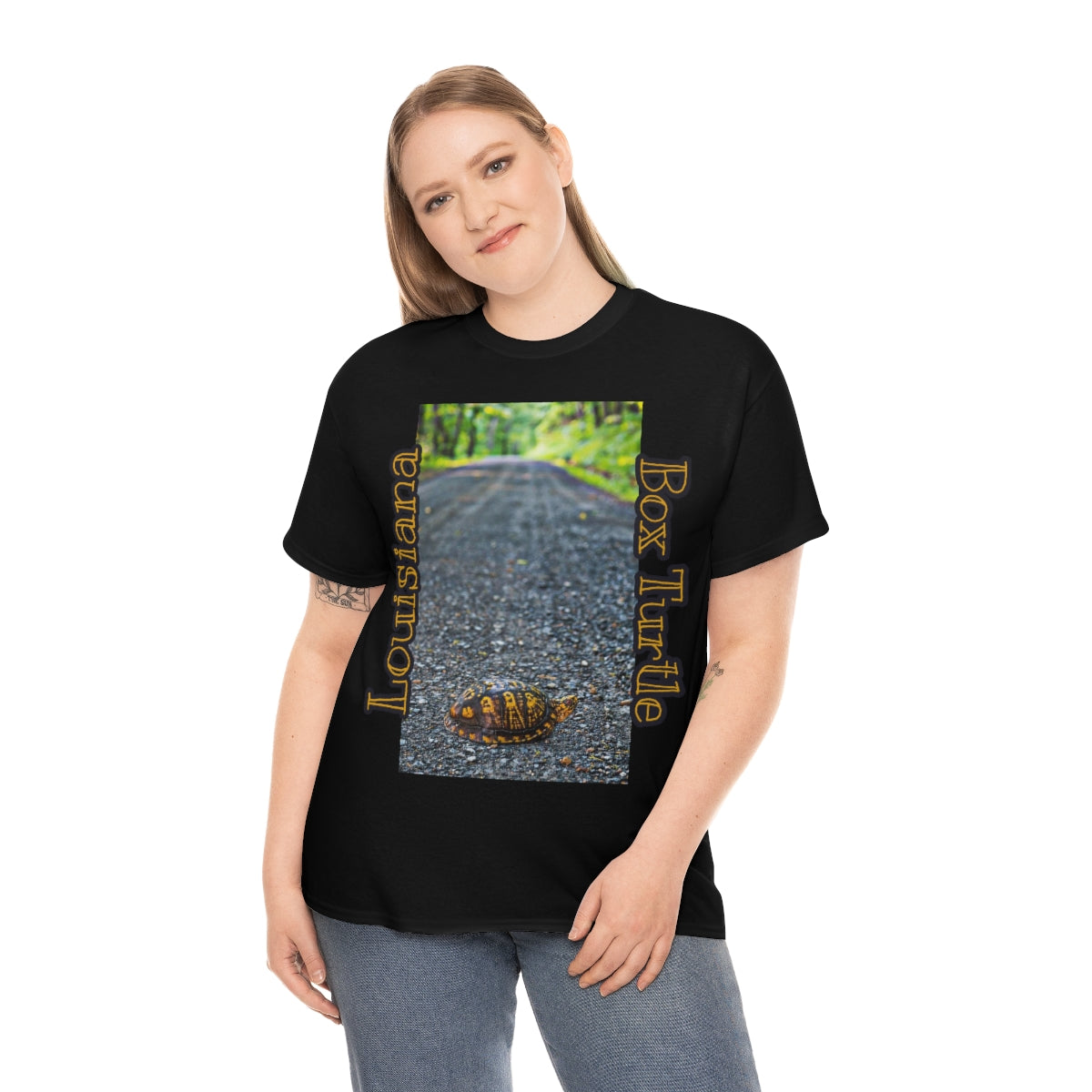 Unisex Louisiana Box Turtle Heavy Cotton Tee