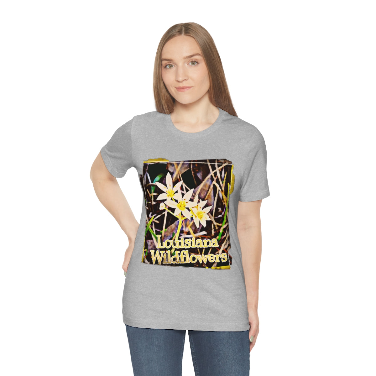 Louisiana Wildflowers Jersey Tee