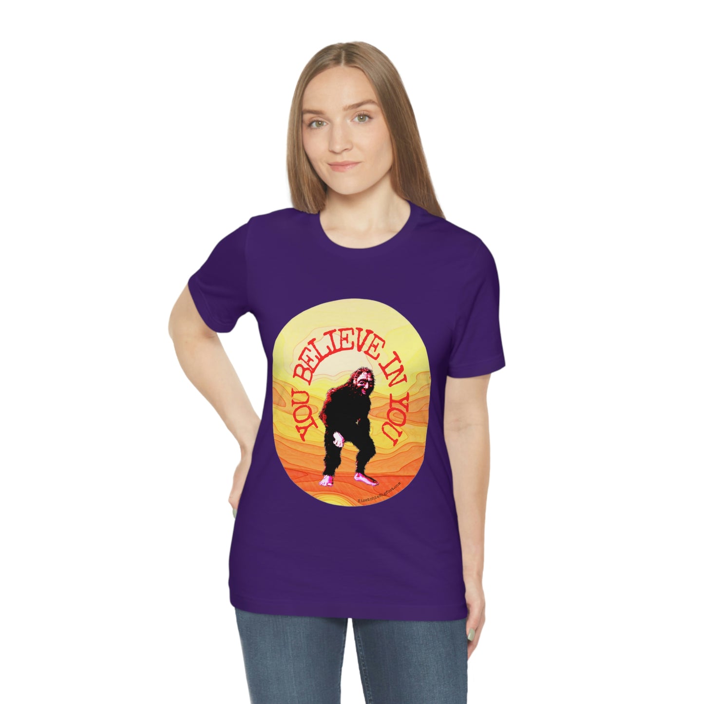 Bigfoot's Believe in You Unisex Jersey Tee