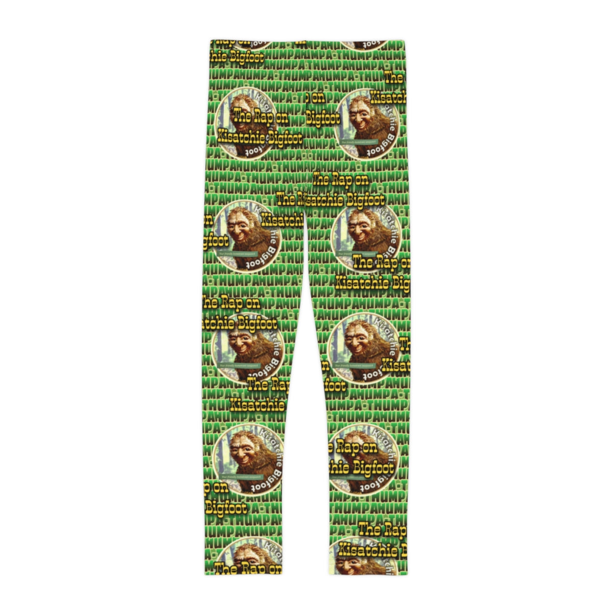 The Rap on Kisatchie Bigfoot Kids Leggings