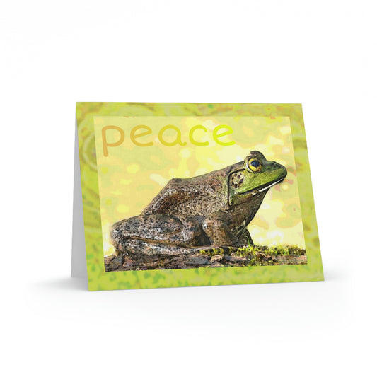 Kisatchie Bullfrog Notecards (8, 16, and 24 pcs)