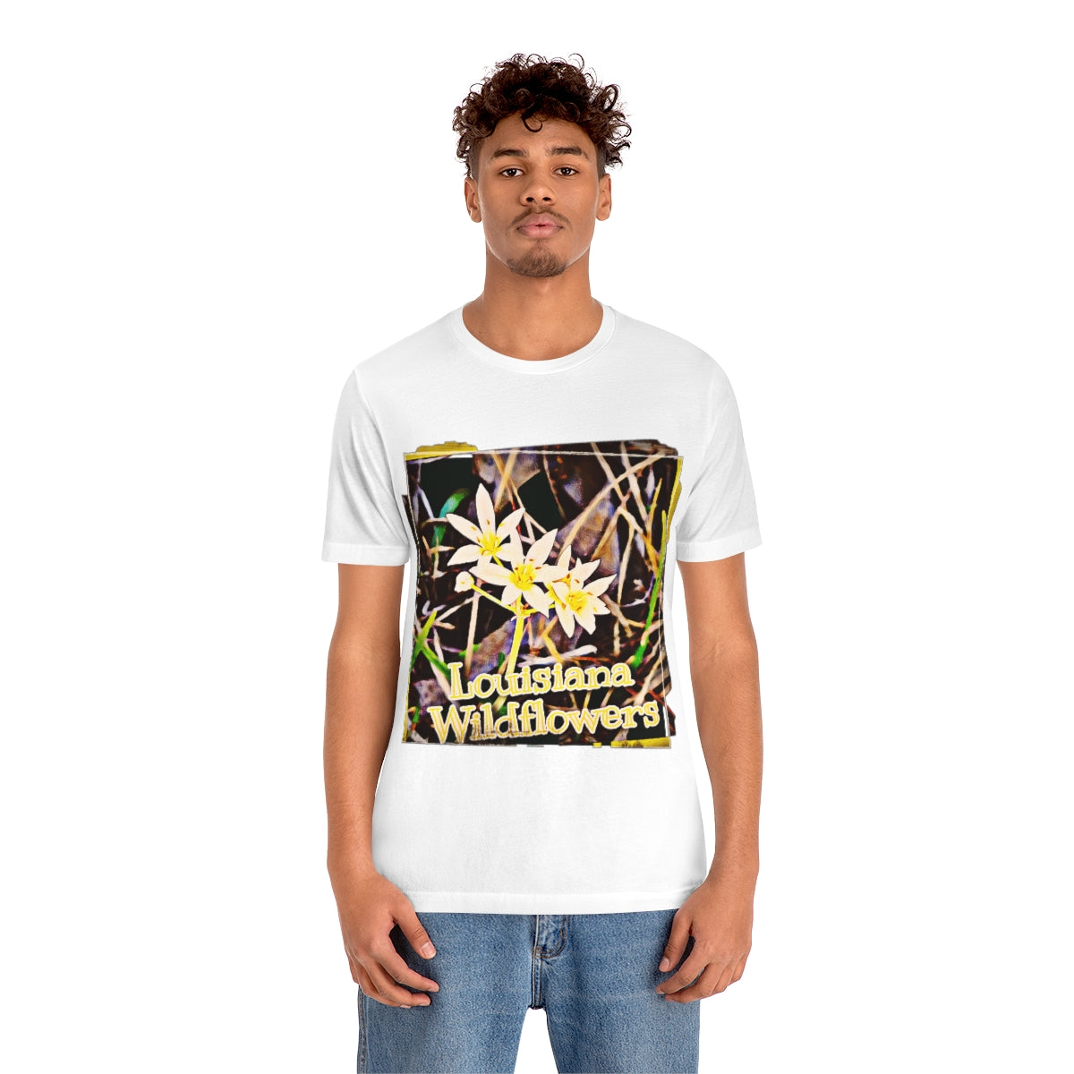 Louisiana Wildflowers Jersey Tee