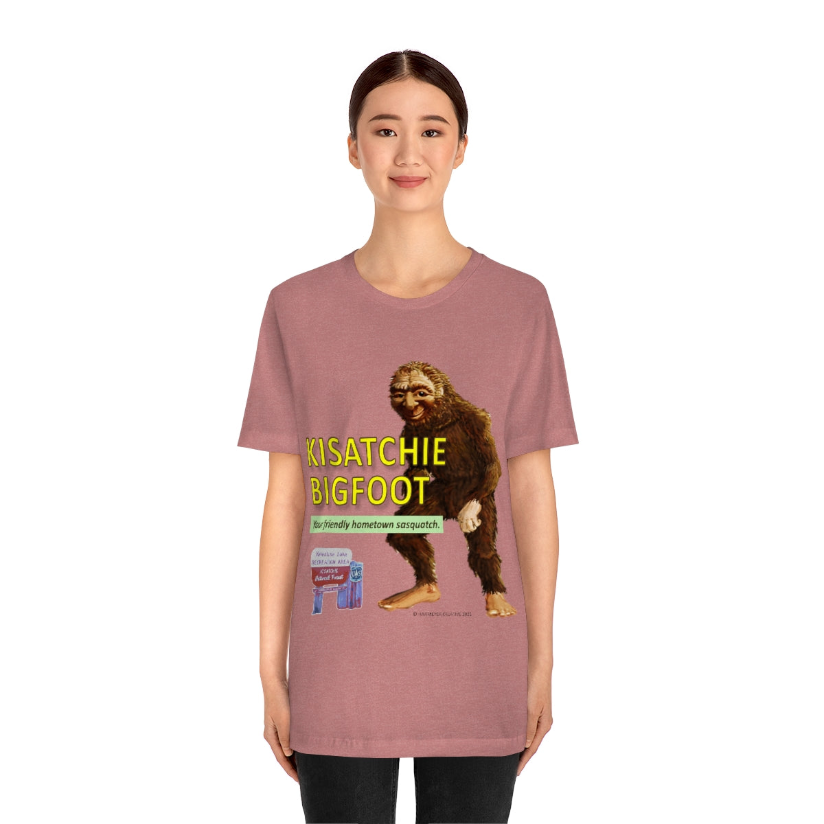 Unisex Kisatchie Bigfoot Jersey Tee