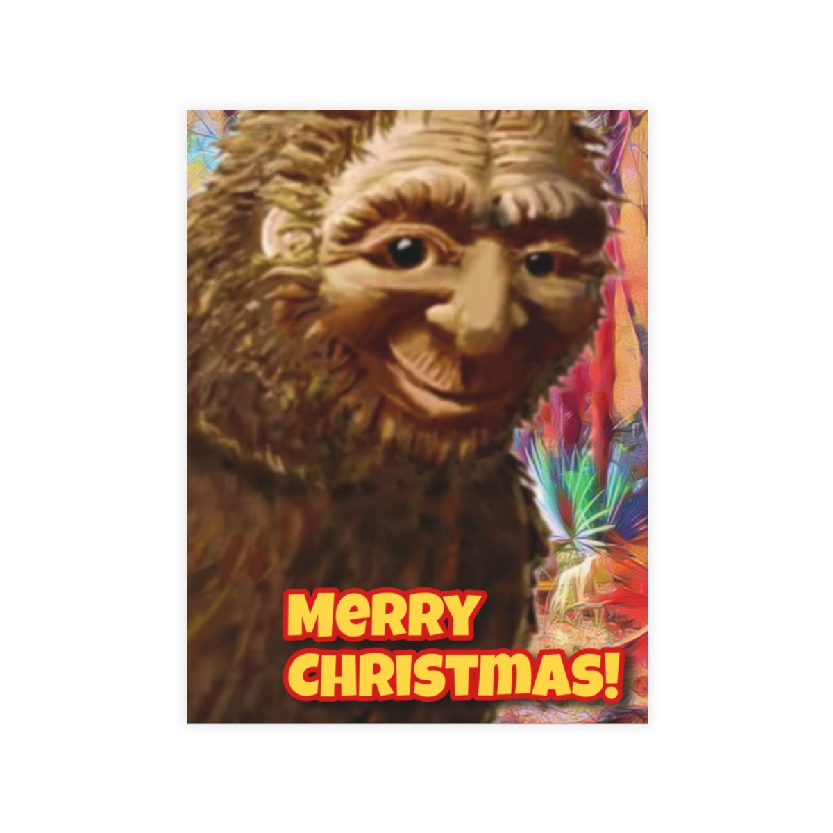 Bigfoot Christmas Cards