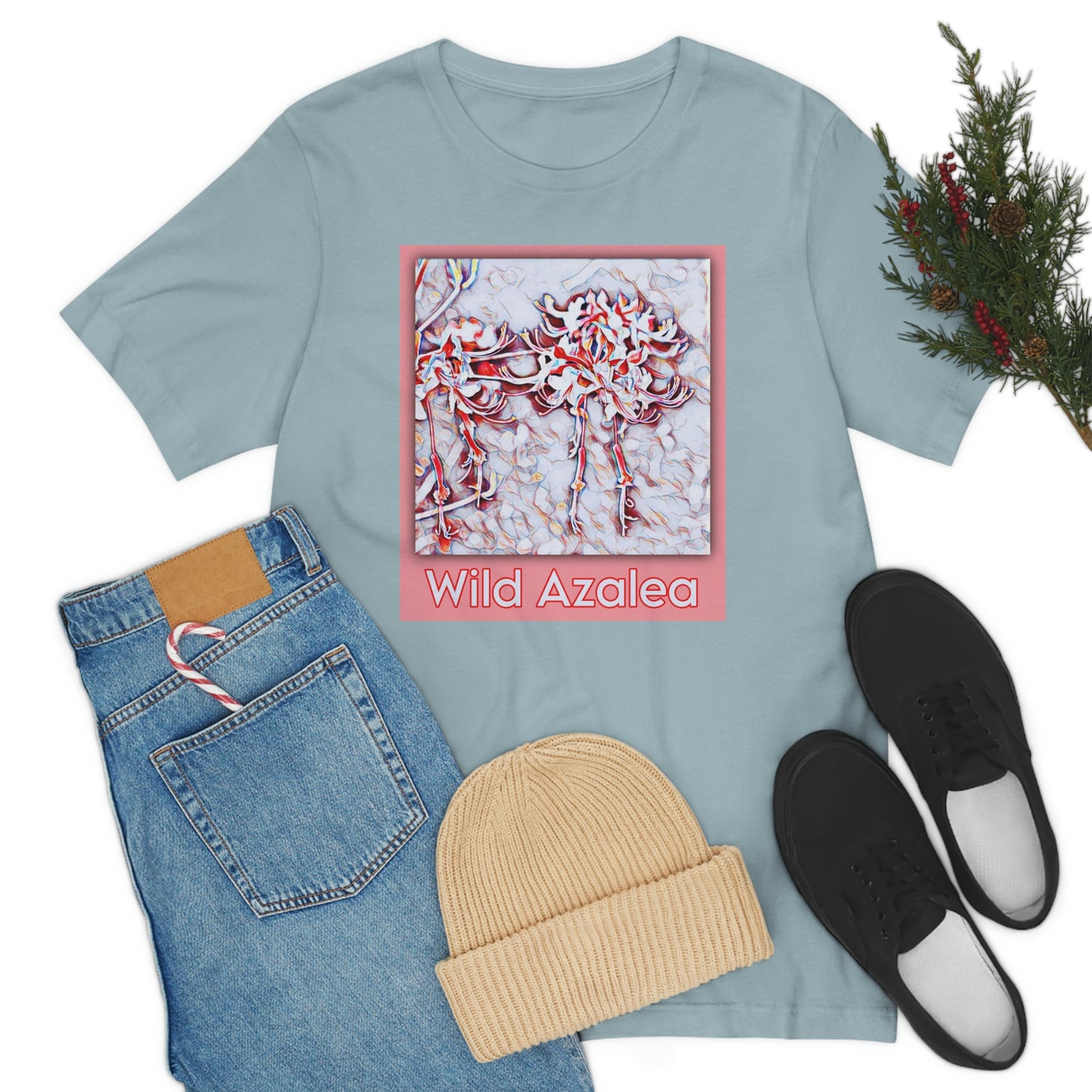 Unisex Kisatchie Wildflowers (Wild Azaleas) Jersey Tee