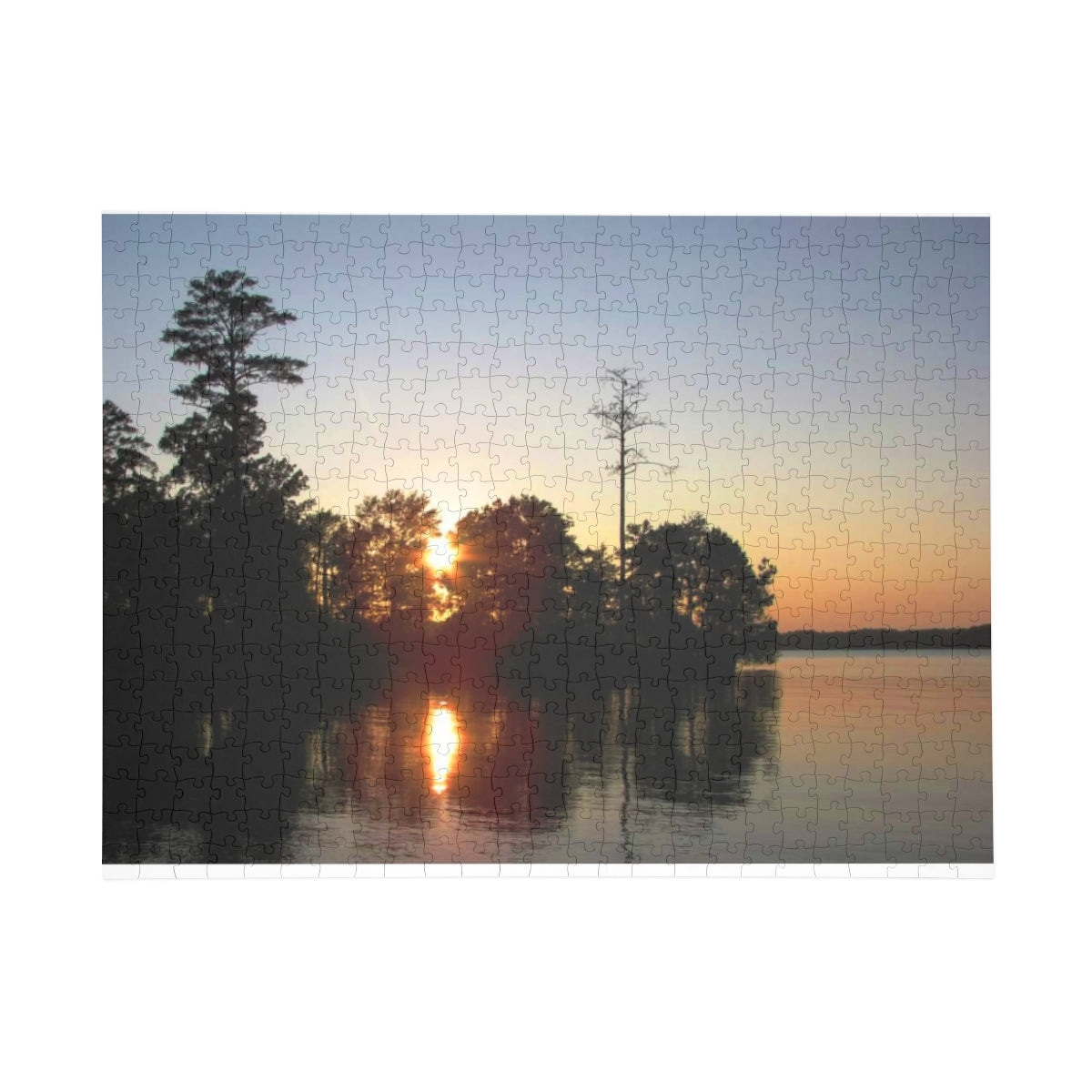 Kincaid Lake Sunset Puzzle (4 Sizes)