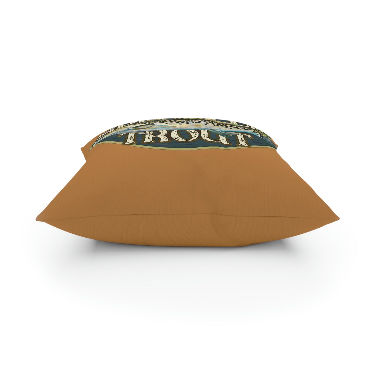 Louisiana's Speckled Trout Broadcloth Pillow