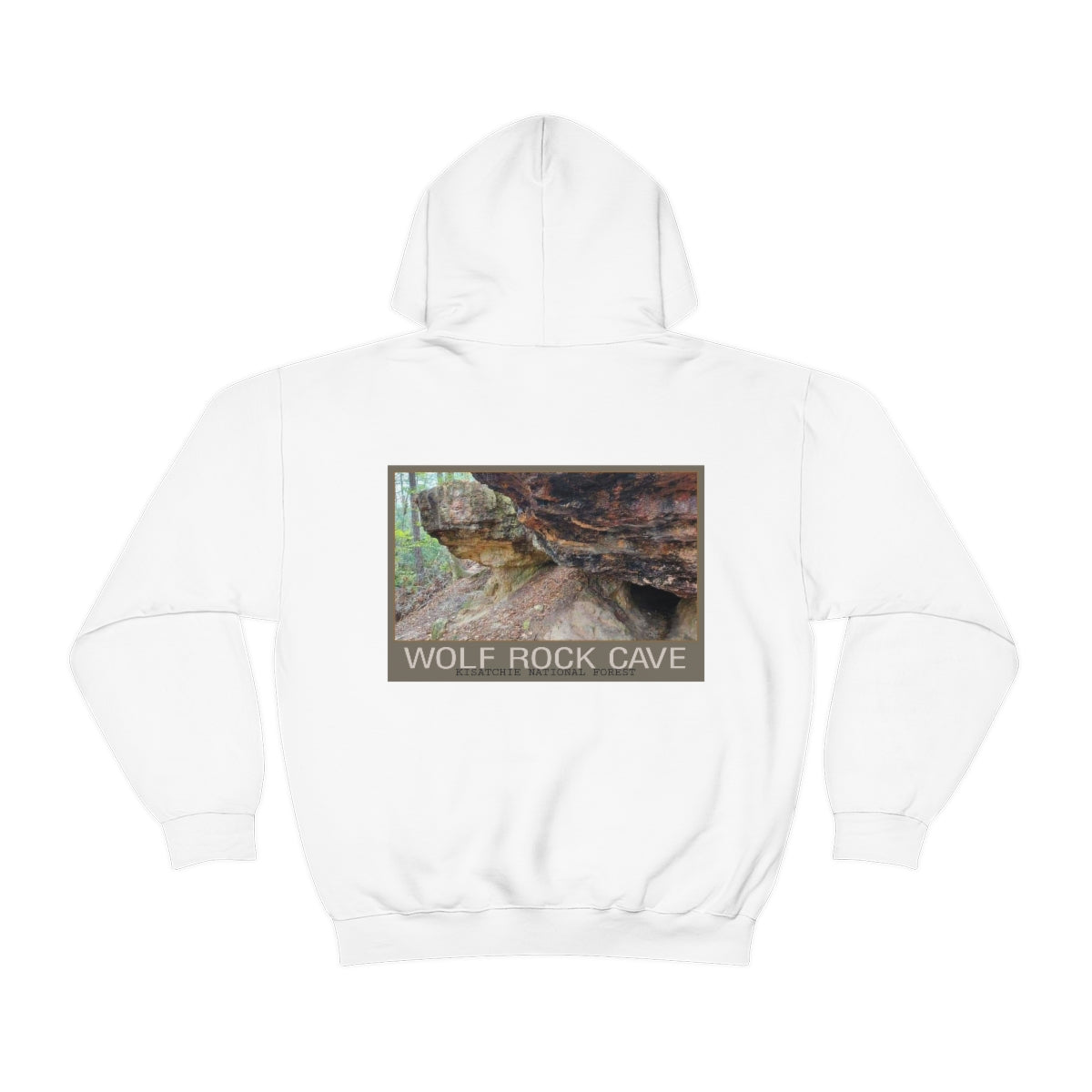 Unisex KNF Wolf Rock Cave Hoodie