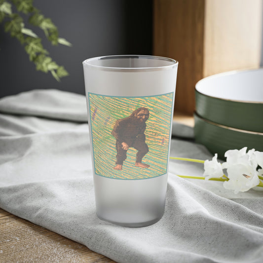 Bigfoot Frosted Pint Glass, 16oz