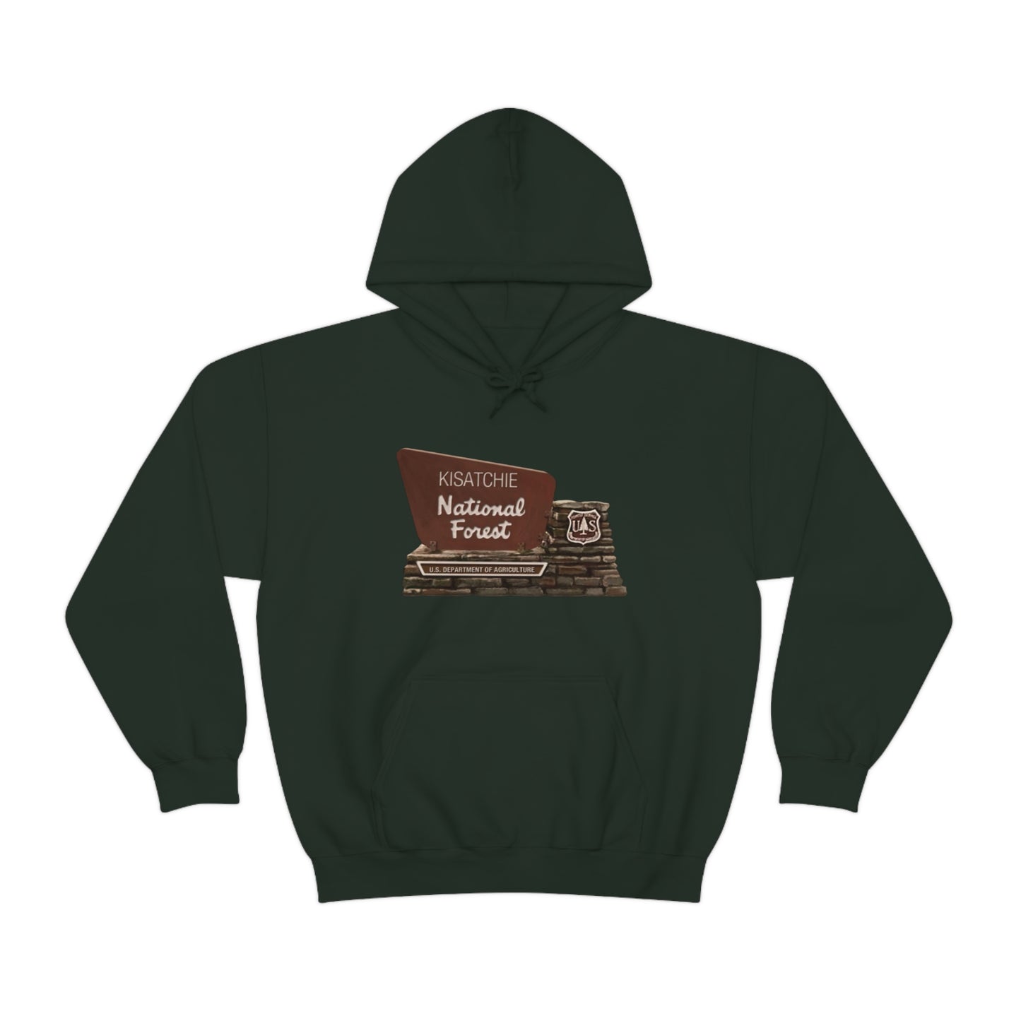 Unisex KNF Kisatchie Script Hoodie