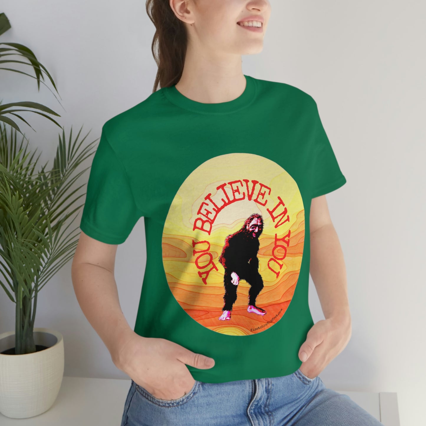 Bigfoot's Believe in You Unisex Jersey Tee