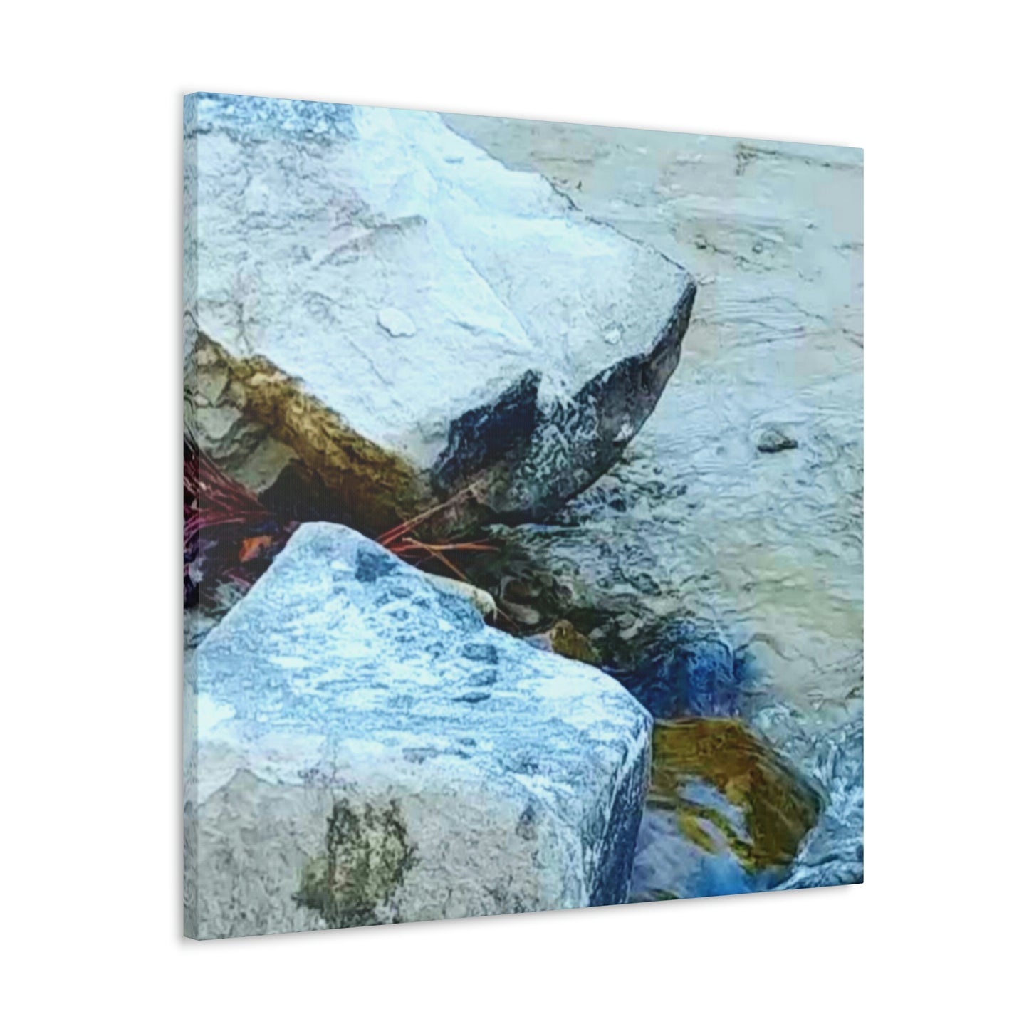 Kisatchie Bayou Rocks Canvas Gallery Wraps