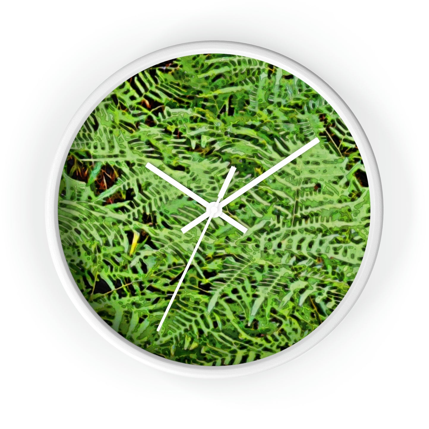 Kisatchie Fern Wall Clocks