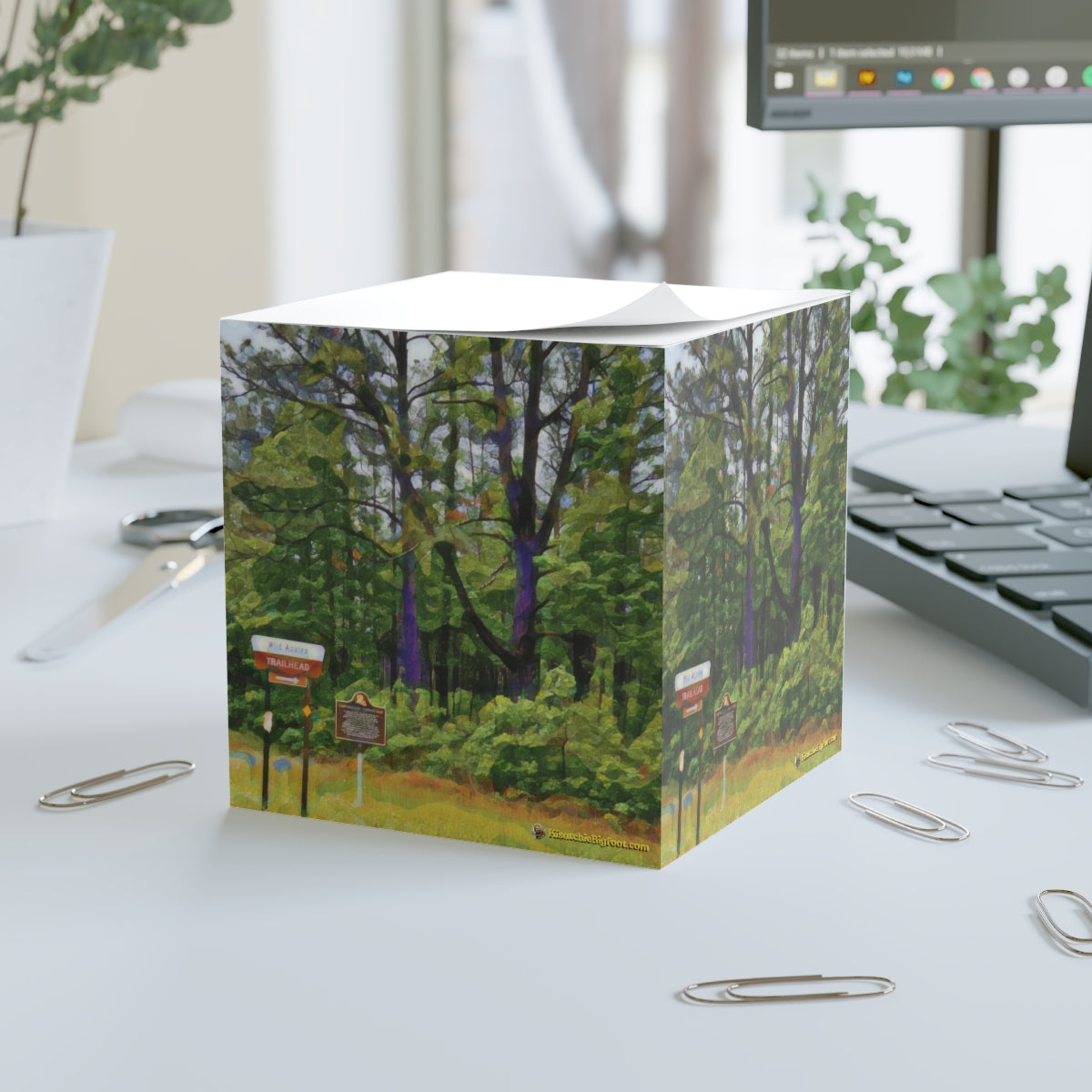 Wild Azalea Trailhead Note Cube