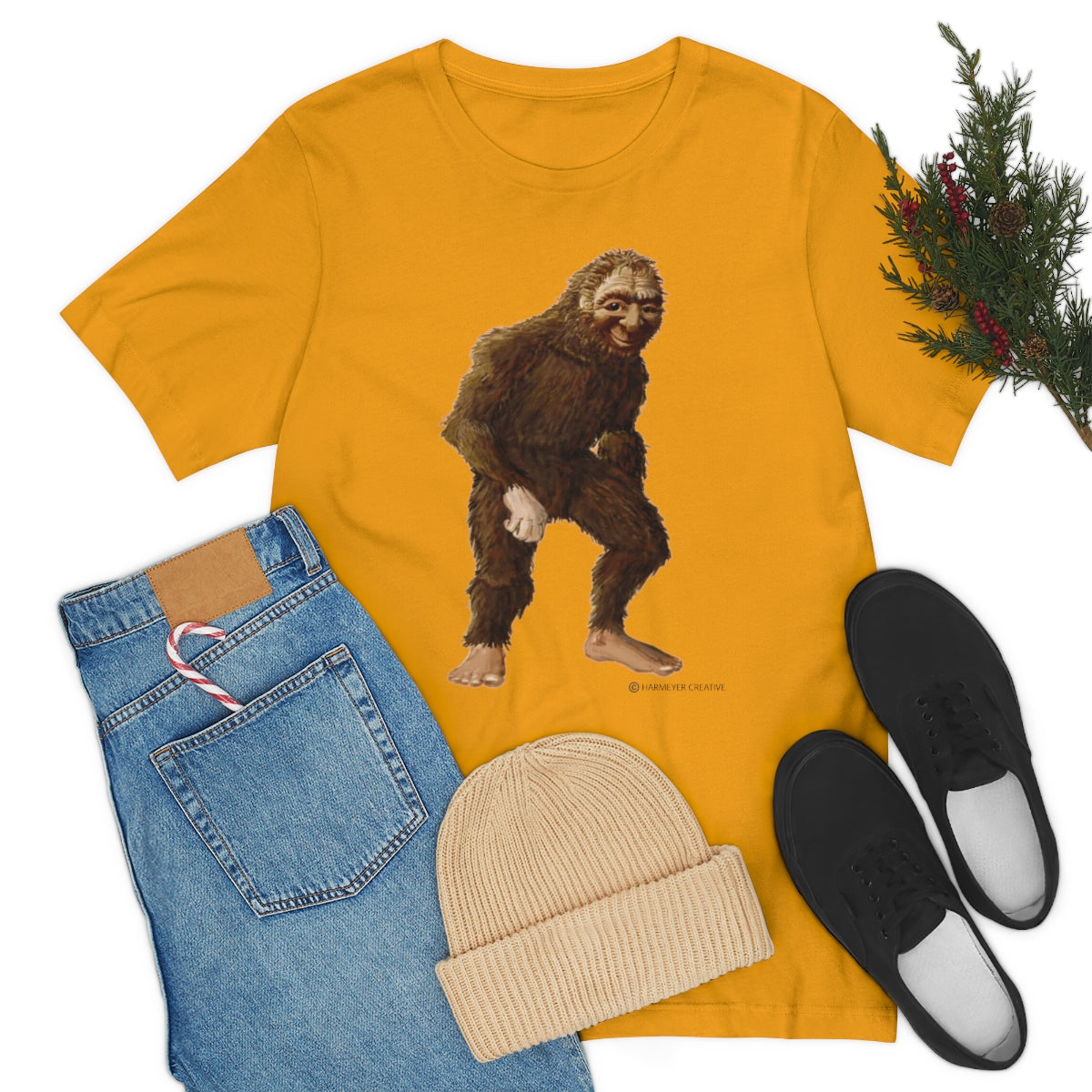 Unisex Jersey Short Sleeve Bigfoot Tee