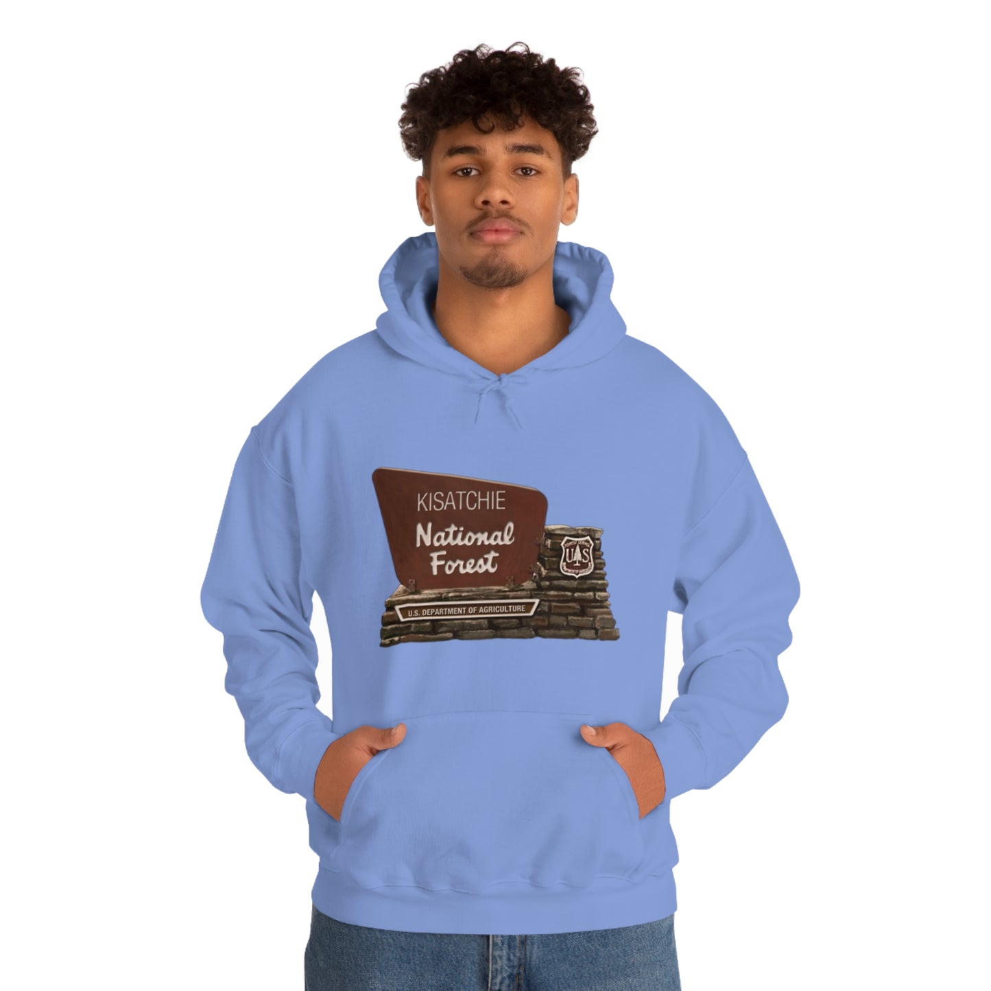 Unisex KNF Kisatchie Script Hoodie