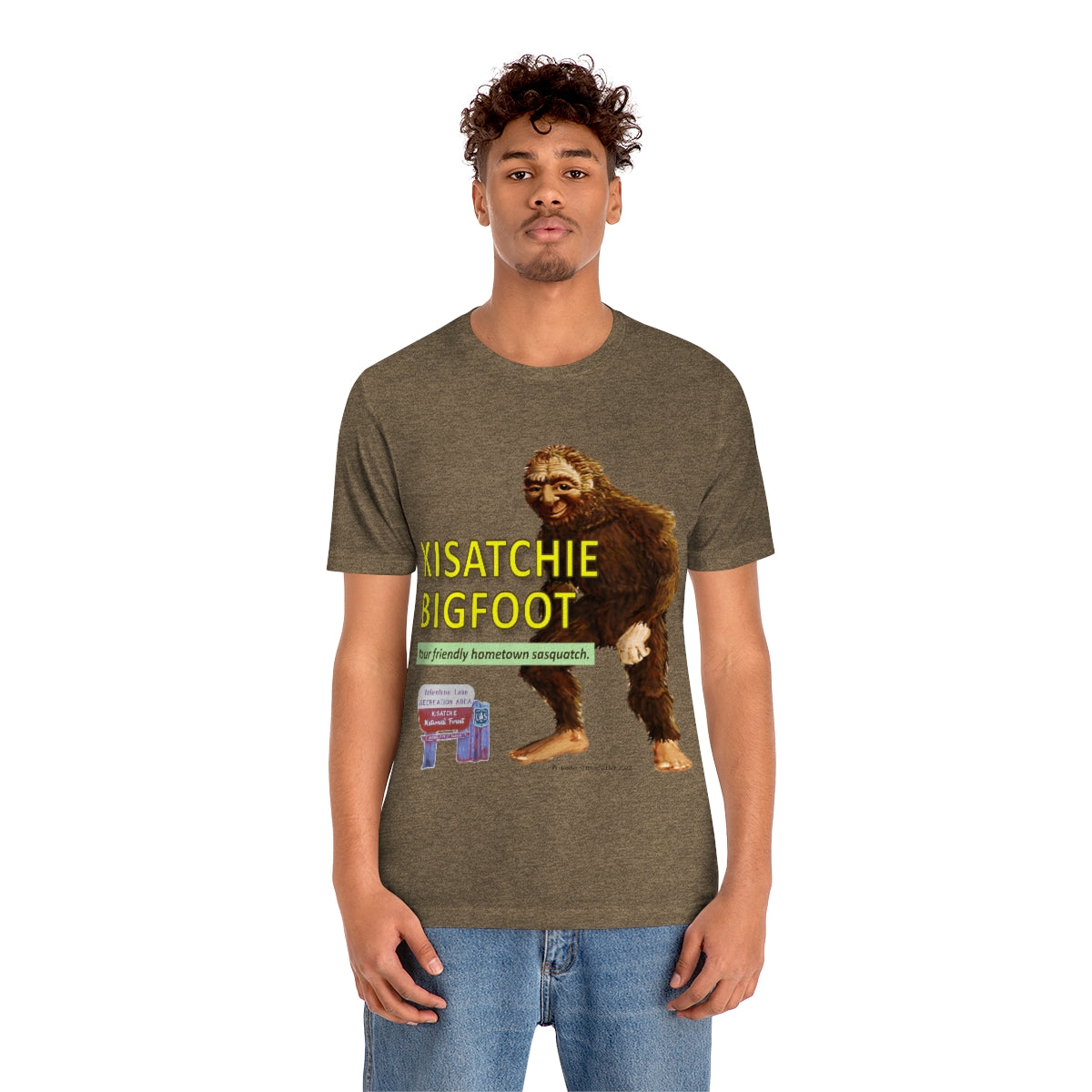 Unisex Kisatchie Bigfoot Jersey Tee