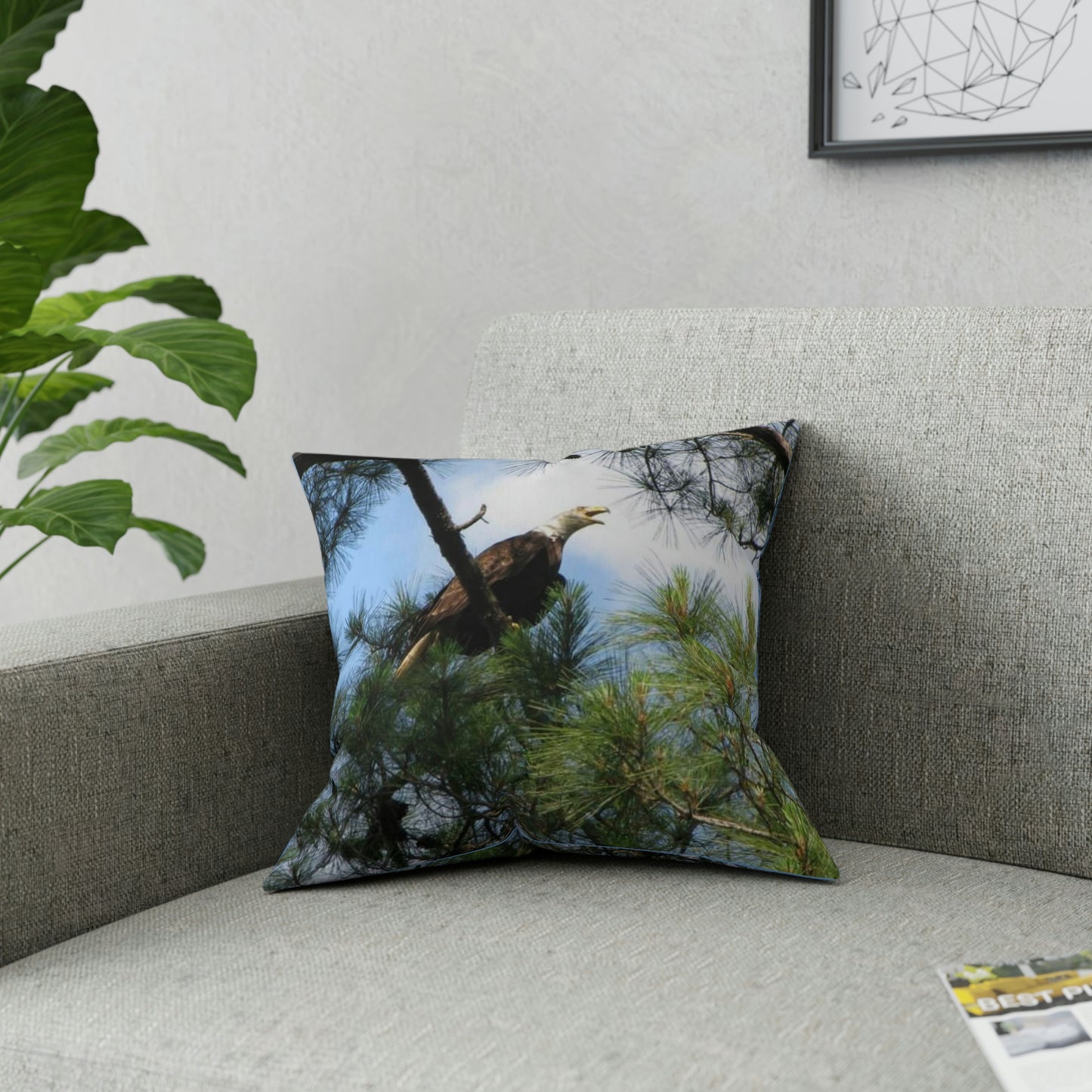 Kincaid Eagle Broadcloth Pillow