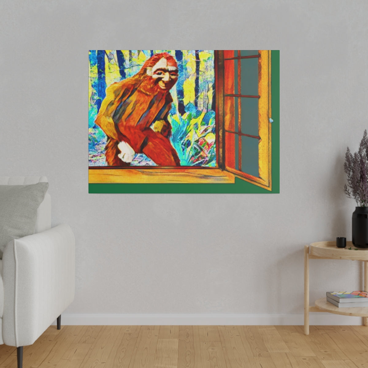 Horizontal Kisatchie Bigfoot Canvas