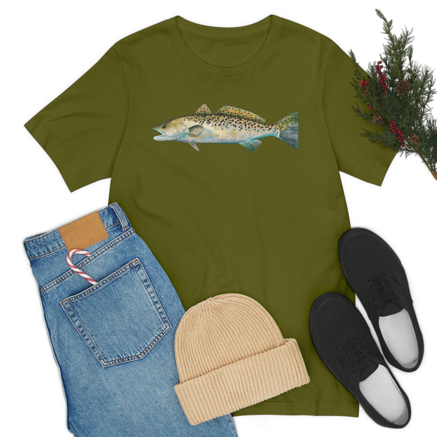 Unisex Speckled Trout Jersey Tee