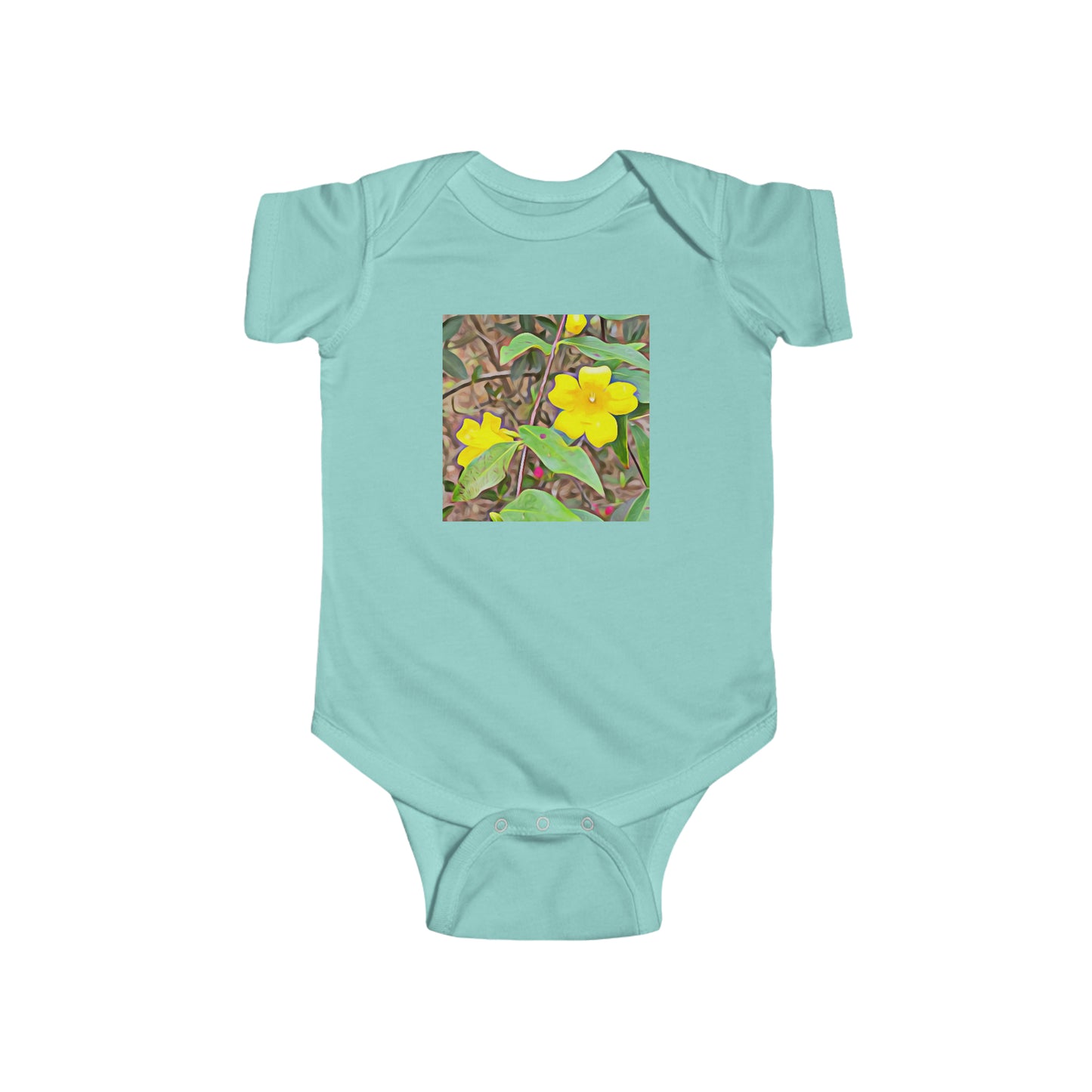 Yellow Jessamine Jersey Bodysuit