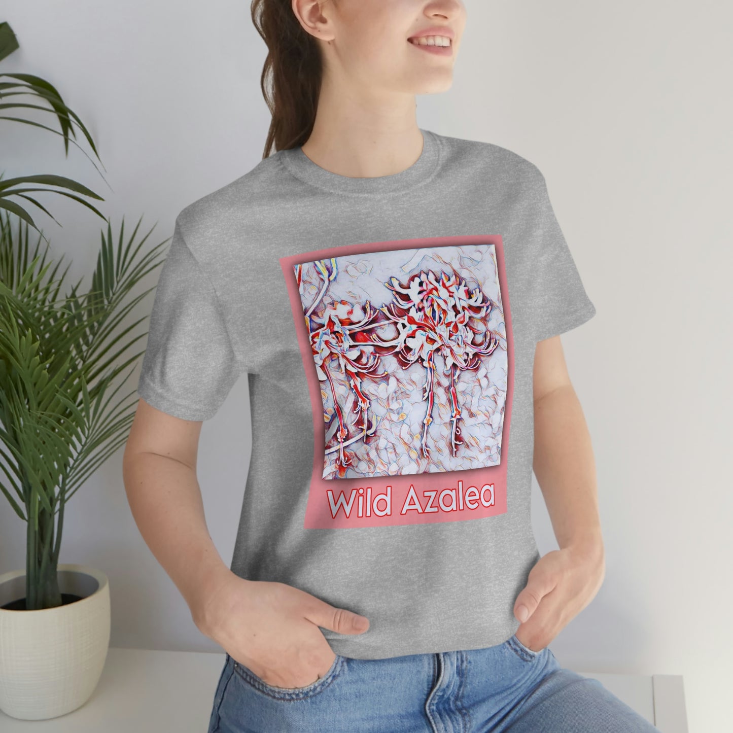 Unisex Kisatchie Wildflowers (Wild Azaleas) Jersey Tee