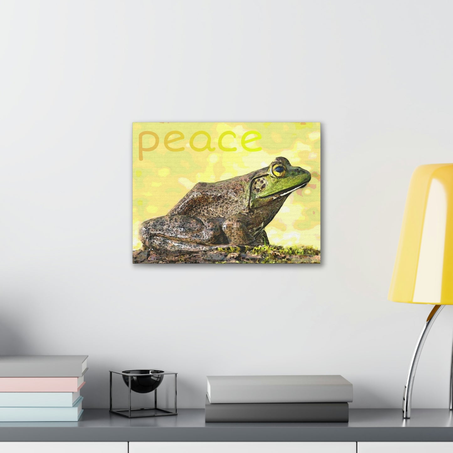 Kisatchie Bullfrog Canvas Gallery Wraps