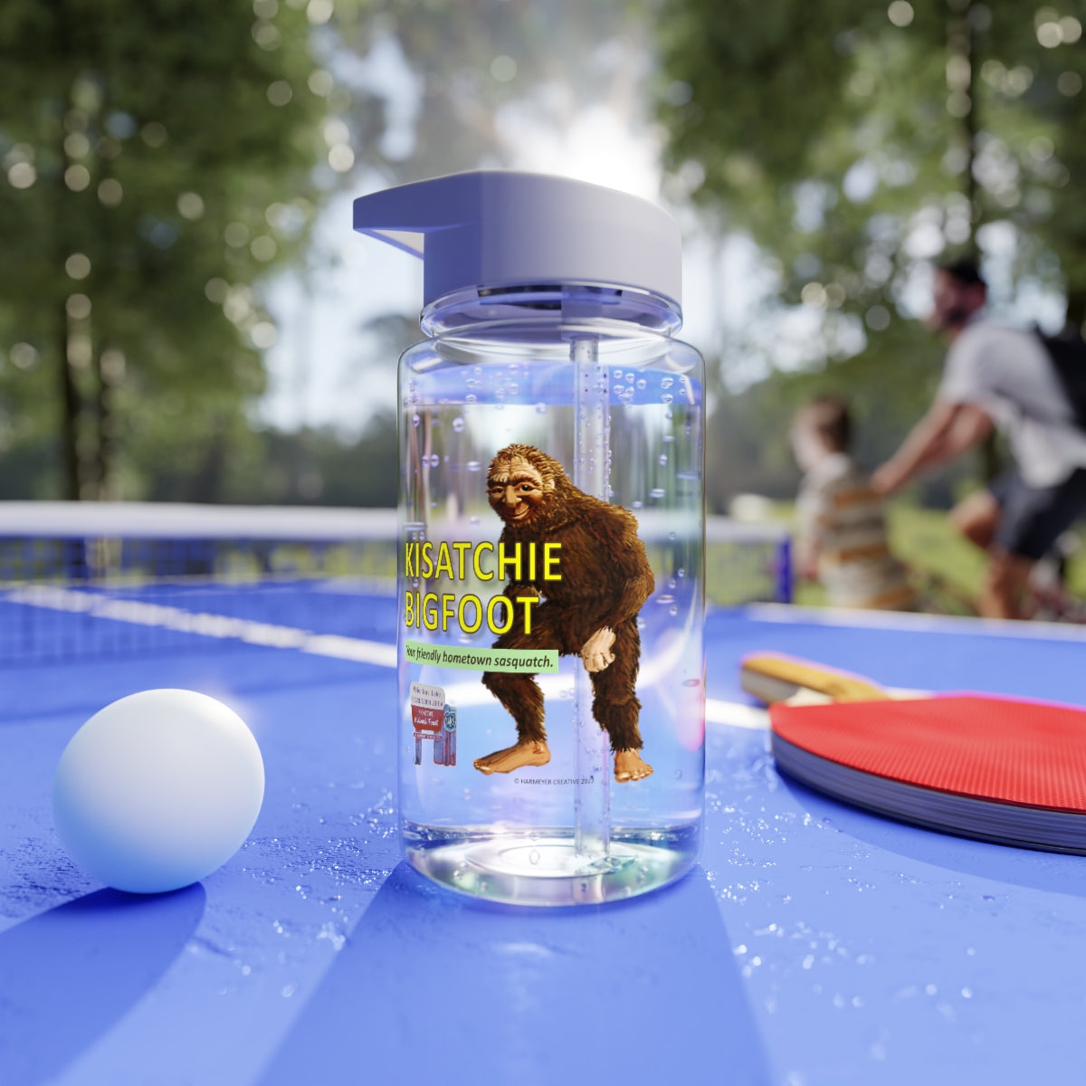 Kisatchie Bigfoot Tritan Water Bottle