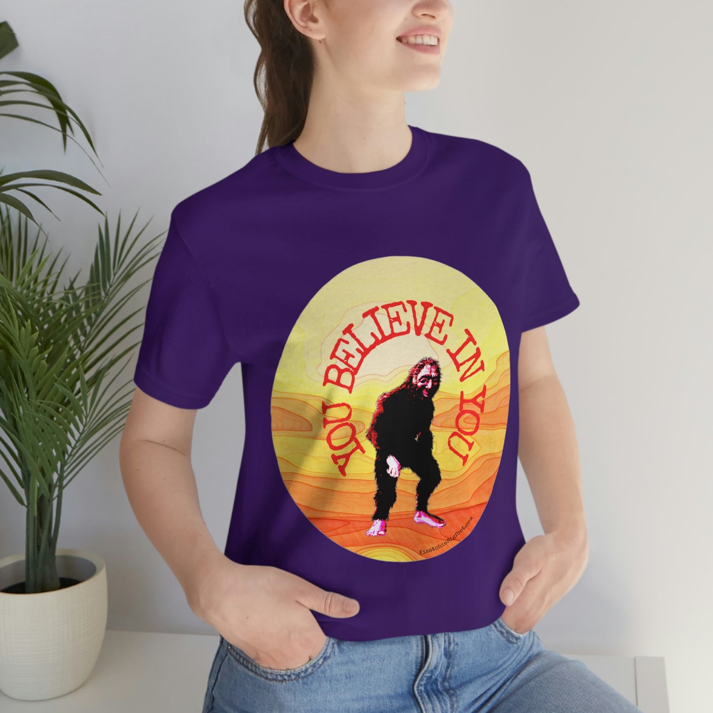 Bigfoot's Believe in You Unisex Jersey Tee