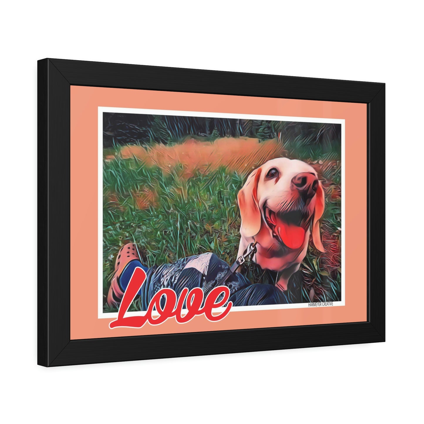 Framed Love Print